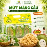  Mứt mãng cầu xiêm sấy dẻo 123 Farm – không xơ, không phẩm màu – Gói 500g 