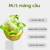  Mứt mãng cầu xiêm sấy dẻo 123 Farm – không xơ, không phẩm màu – Gói 500g 
