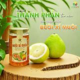  [Mua 4 Tặng 1] Bưởi Xí Muội Cô Đặc 123 FARM – Pha Nước, Làm Thạch, Trà Trái Cây – Hũ 500g 