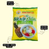  Bột Nếp Khóm Dẻo Dai Bóng Đẹp – Làm Chè, Bánh Ít, Bánh Gai – Hưng Phát Lợi – Bao 10kg 