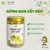 Gừng Non Sấy Dẻo Mềm – Cay Nhẹ, Chuẩn Vị Gừng Tươi – 123 FARM – Gói 85g / Hũ 125g 