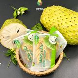  Mứt mãng cầu xiêm sấy dẻo 123 Farm – không xơ, không phẩm màu – Gói 500g 