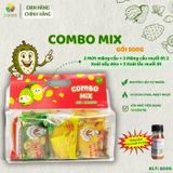  Combo mix 4 loại trái cây sấy dẻo 123 FARM – Xoài, mãng cầu, tắc, gừng non – Gói 500g kèm quà tặng 