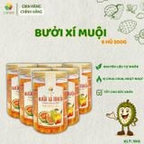  Combo 6 Hũ Bưởi Xí Muội Cô Đặc 123 FARM – Giải Nhiệt, Bổ Sung Vitamin – 3KG 