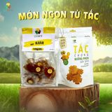  Mứt hạnh đường phèn sấy dẻo 123 FARM gói 500g - mềm dẻo tự nhiên, giảm đau họng, tốt cho sức khoẻ 