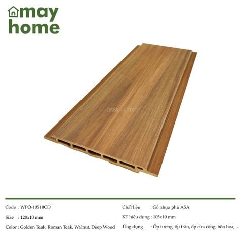 Tấm ốp gỗ nhựa ASA Ecowood WPO-10510CD