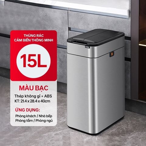 Thùng rác thông minh CCKO CK8807 – CK8808 cảm ứng tự động