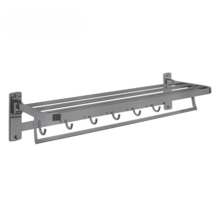 Vắt Khăn Giàn EcoBath EC5015BU Màu Ghi Xám Inox 304