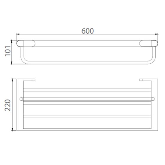 Vắt khăn giàn cao cấp EC888-12