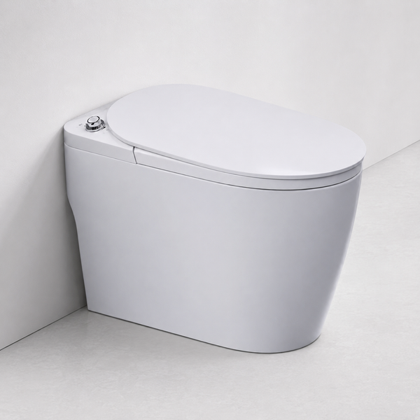 Bồn Cầu 1 Khối KB R591- PEW Không Điện Không Pin