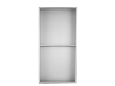 Hộc Âm Tường 2 Ngăn EcoBath EC9003B Inox Chải Inox 304
