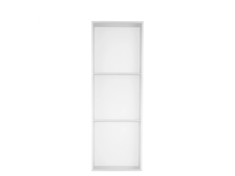 Hộc Âm Tường Phòng Tắm 3 Ngăn EcoBath EC9004MW Inox 304 Trắng 920x280mm
