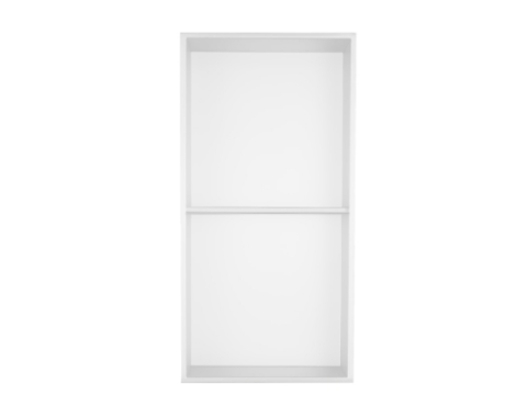 Hộc Âm Tường 2 Ngăn EcoBath EC9003MW Trắng Inox 304