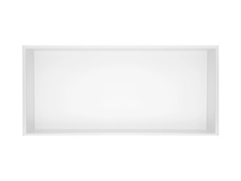 Hộc Âm Tường Ngang EcoBath EC9002MW Trắng Inox 304