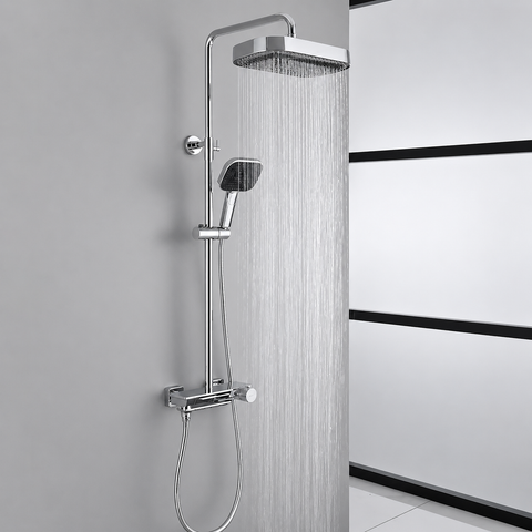 Sen Cây tắm đứng Krasic K06724 chất liệu đồng đồng châu âu