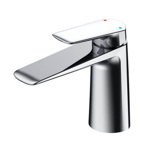 Vòi Lavabo Cao Cấp Krasic KS7073 Nóng Lạnh 18cm