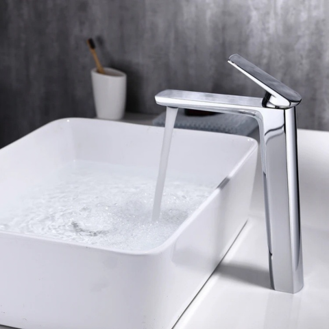 Vòi Lavabo Nóng Lạnh Krasic KH7066 Cao Cấp