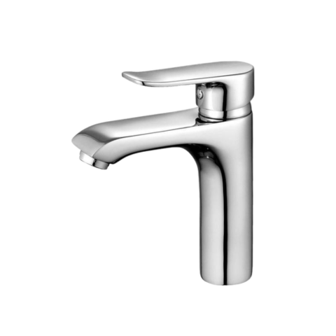 Vòi Lavabo Nóng Lạnh Krasic KS7084 Ngắn 18cm