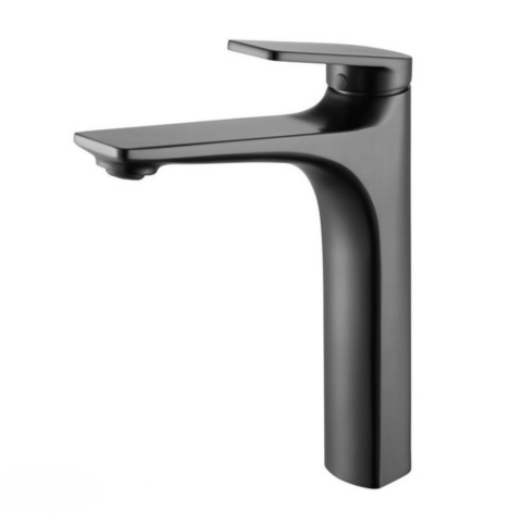 Vòi Lavabo Titan Krasic KH901 Nóng Lạnh Màu Ghi Xám