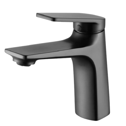 Vòi Lavabo Titan Krasic KS901 Nóng Lạnh Màu Ghi Xám