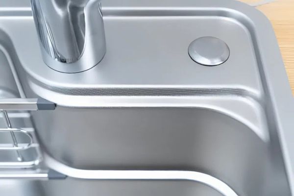 Chậu rửa bát 1 hố Nobinox Liken NL792D inox – Tặng vòi Winto NX501, chống gỉ bền bỉ