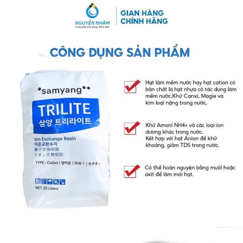 Hạt Cation Hàn Quốc KC08 Giá Tốt Làm Mềm Nước