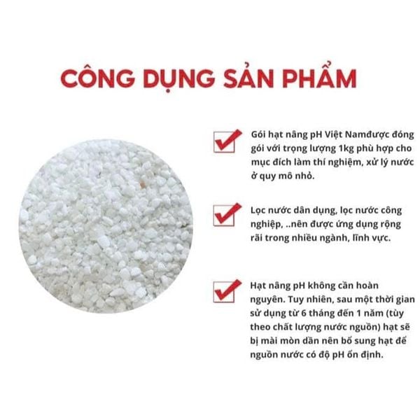 Hạt nâng pH Việt Nam