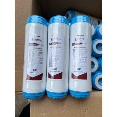 BỘ 3 LÕI LỌC THÔ 123 VINFIL 10 INCH DÙNG CHO MÁY LỌC NƯỚC RO
