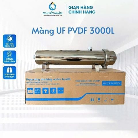 Màng siêu lọc UF PVDF 3000L – Giải pháp nước sạch tối ưu cho gia đình & công nghiệp