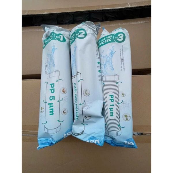 Bộ 3 lõi lọc thô Karofi Livotec