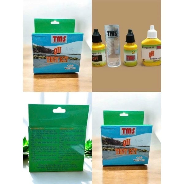 BỘ KIT TEST TMS  Bộ Dụng Cụ Đo 5 Chỉ Tiêu Trong Nước NH3/NH4 – Fe – Cl – GH – PH