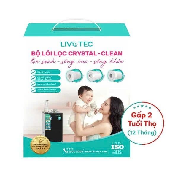 Bộ 3 lõi lọc thô Karofi Livotec