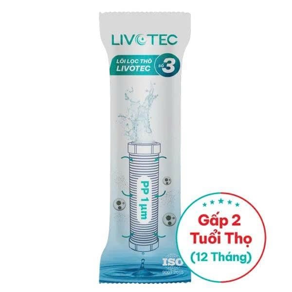 Bộ 3 lõi lọc thô Karofi Livotec