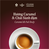 Espresso Hồng 10% Arabica và 90% Robusta - Cà phê hạt rang nguyên chất Túi 1 Kg