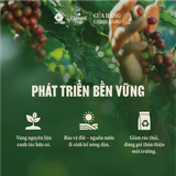 Espresso Hồng 10% Arabica và 90% Robusta - Cà phê hạt rang nguyên chất Túi 1 Kg