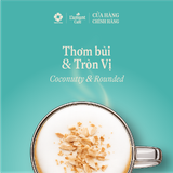 Cà Phê Hoà Tan - Cà Phê Cappuccino Vị Dừa Hòa Tan