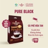  Cà phê hòa tan đen L’amant Pure Black - L’amant Pure Black Instant Coffee (Túi 100gói x 2g) 