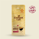 Espresso Hồng 10% Arabica và 90% Robusta - Cà phê hạt rang nguyên chất Túi 1 Kg