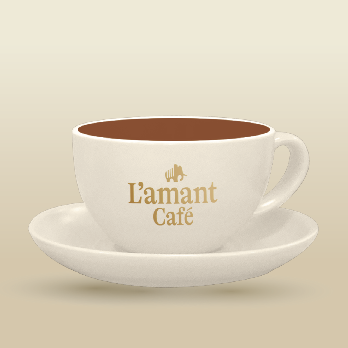  Ly Coffee cup with saucer 220ml Capuccino 