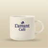  Ly Creamic mugs Beige 340ml 