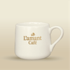  Ly Creamic mugs Beige 340ml Latte 