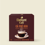 Cà Phê Hòa Tan Đen Pure Black L’amant Café Dạng Lon