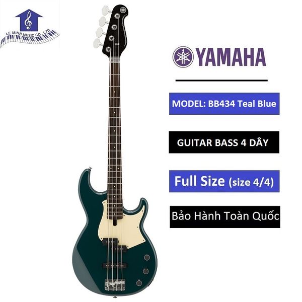Đàn Guitar Bass 4 Dây Yamaha BB434 Teal Blue