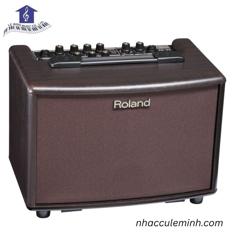 Amply Guitar Yamaha AC-33 Acoustic 30W Di Động Chính Hãng