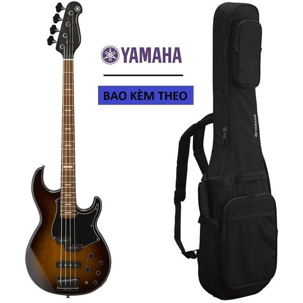 Đàn Guitar Bass 4 Dây Yamaha BB734A Dark Coffee Sunburst