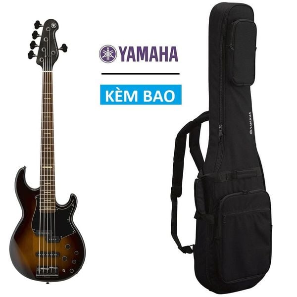 Đàn Guitar Bass Yamaha BB735A 5 Dây Active/Passive Chính Hãng