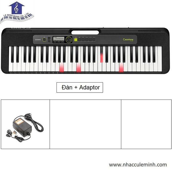 Đàn organ Casio LK-S250 – 61 phím chuẩn, bàn phím phát sáng, dành cho người mới học