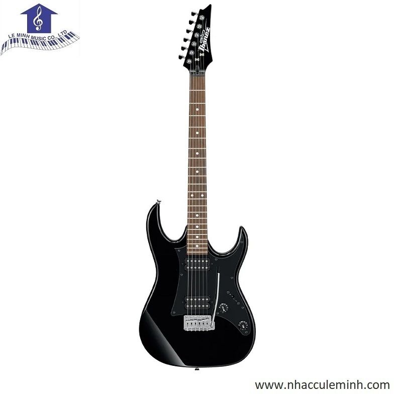 Đàn Guitar điện Ibanez GRX20-BKN Electric Guitar, Black Night