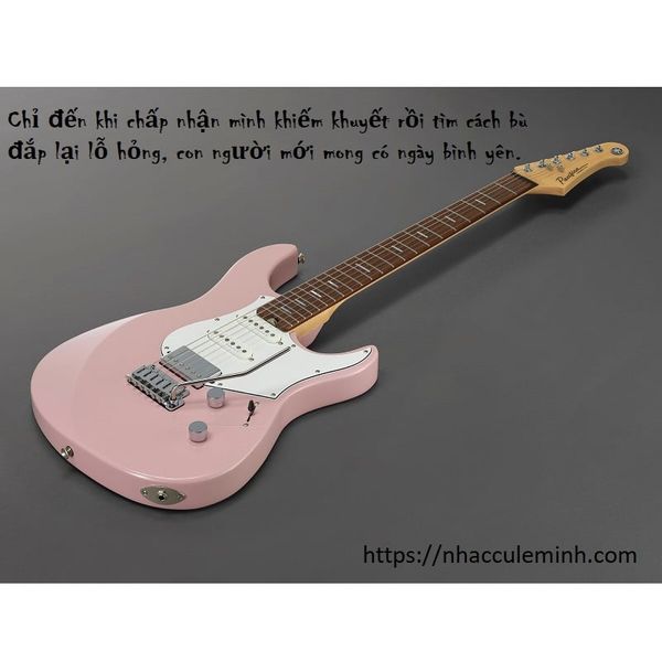 Đàn Guitar Điện Yamaha Pacifica PACS+12 Ash Pink
