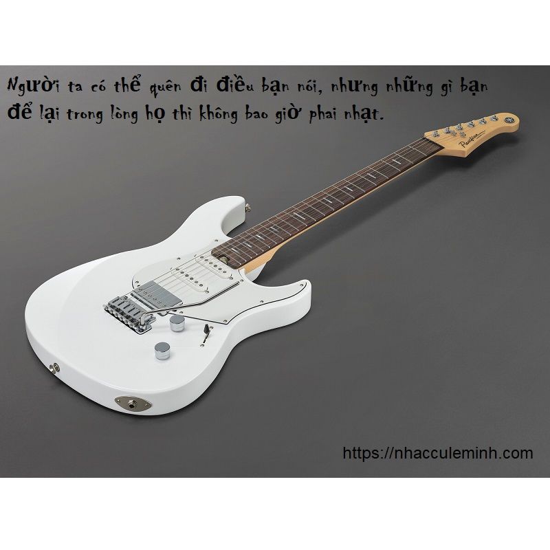 Đàn Guitar Điện Yamaha Pacifica PACS+12  Shell White